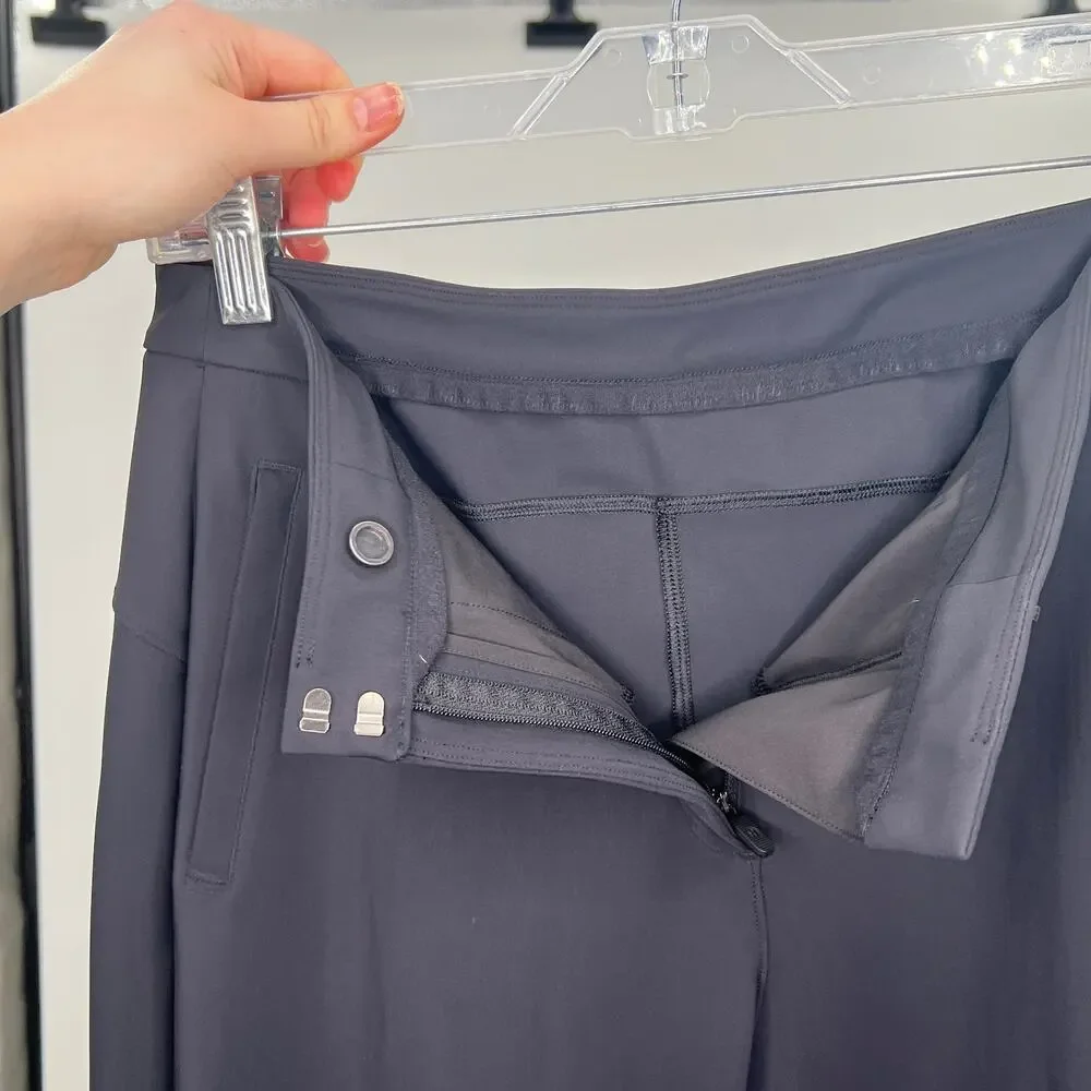 Lululemon high rise navy dress pants/ slacks 8-10 - Picture 4 of 5